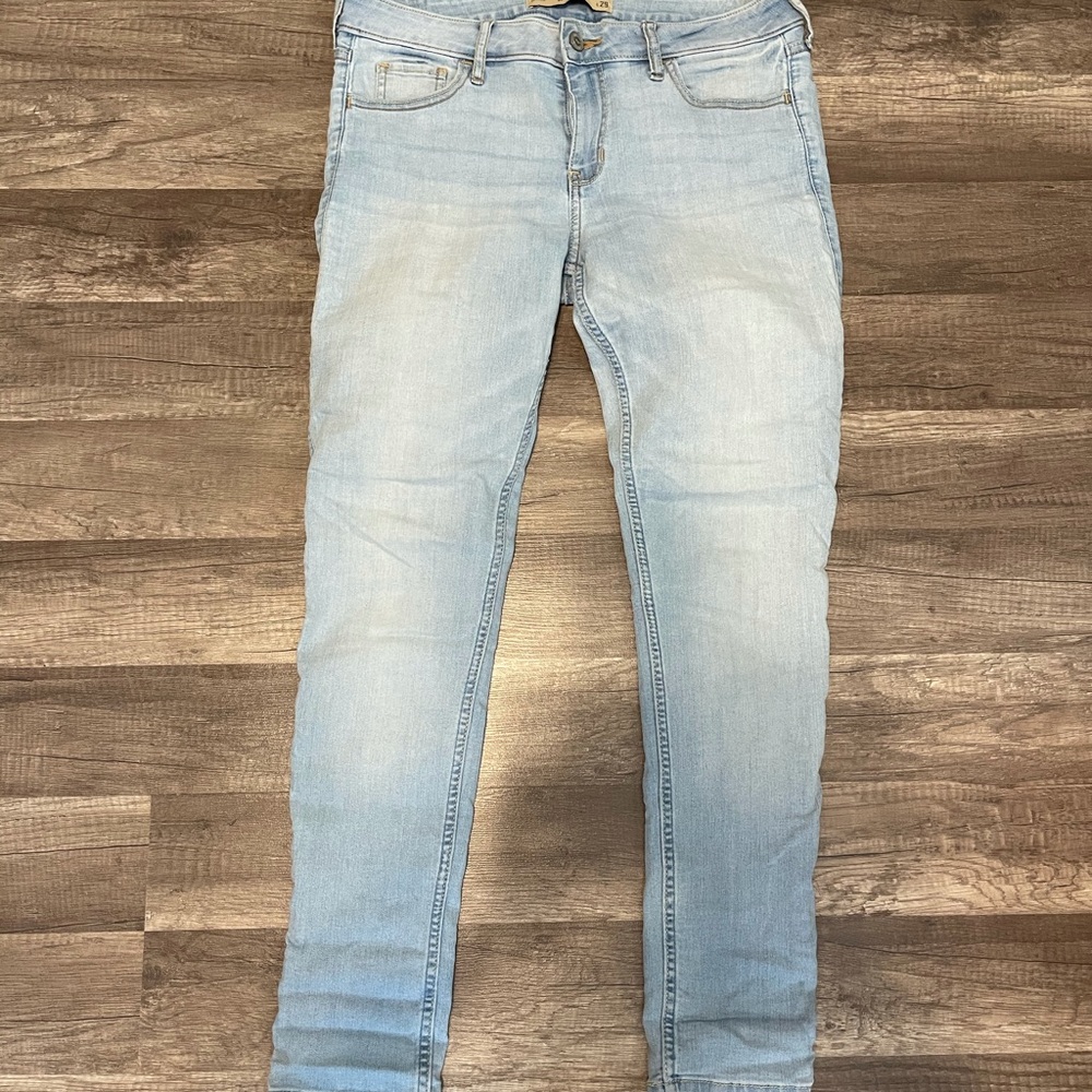 Light washed Hollister Jeans